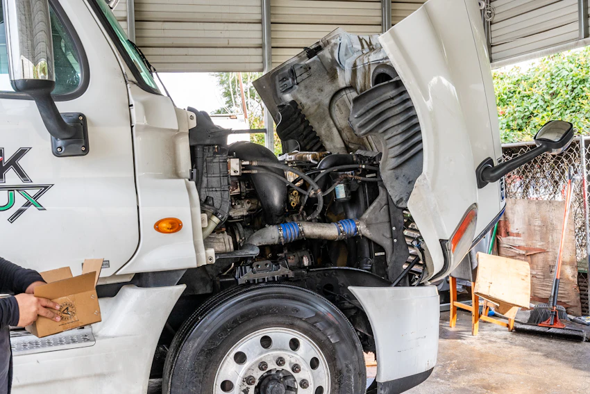 truck repair shop