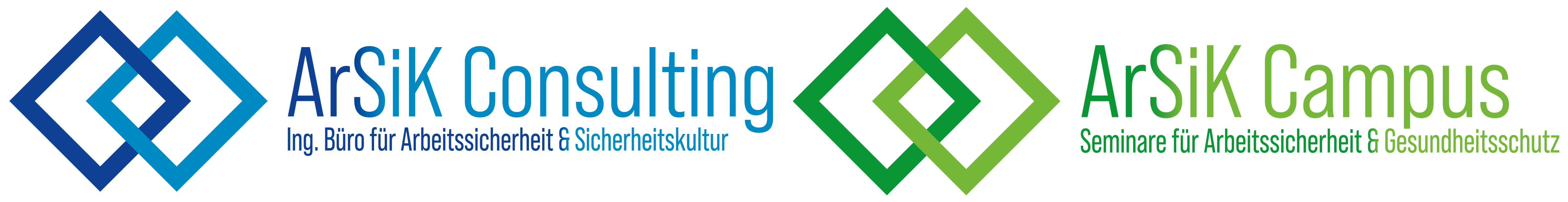 Logo ArSiK Consulting und Logo ArSiK Campus