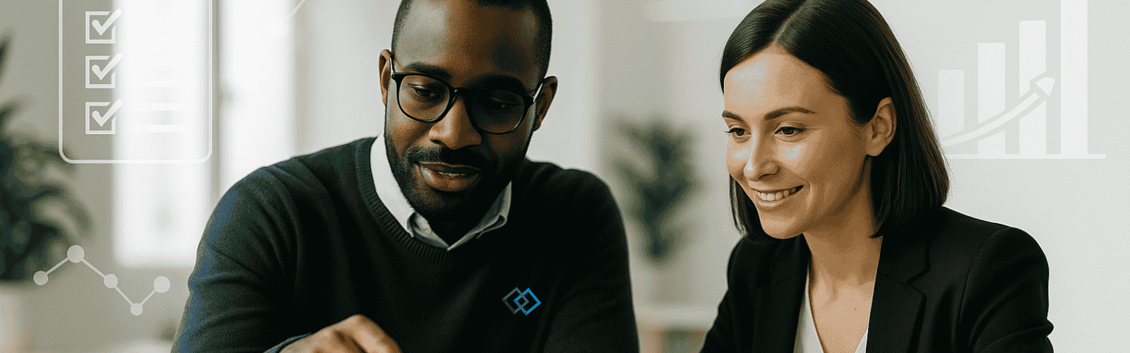 Zwei Personen am Blog lesen von ArSiK. 