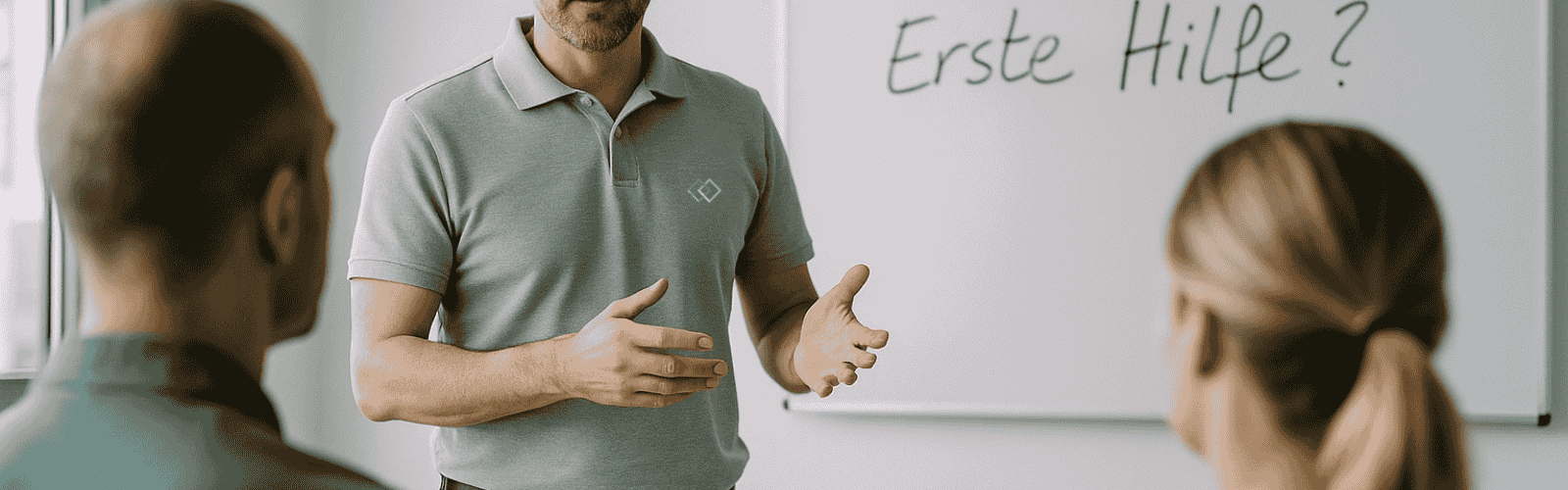 Schulung Erste Hilfe mit 3 Personen