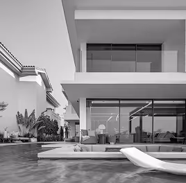 modern interior fit out living room