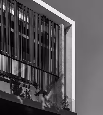 interior fit out of a wardrobe