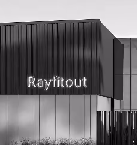 living room interior fit out