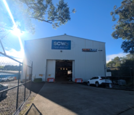 Front of the Warehouse