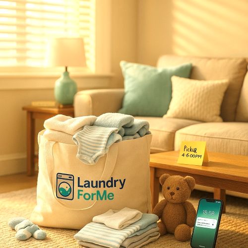 Quality Laundry Service With Free Collection & Delivery Man With Cap Paying Laundry Services - Laundry X Webflow Template