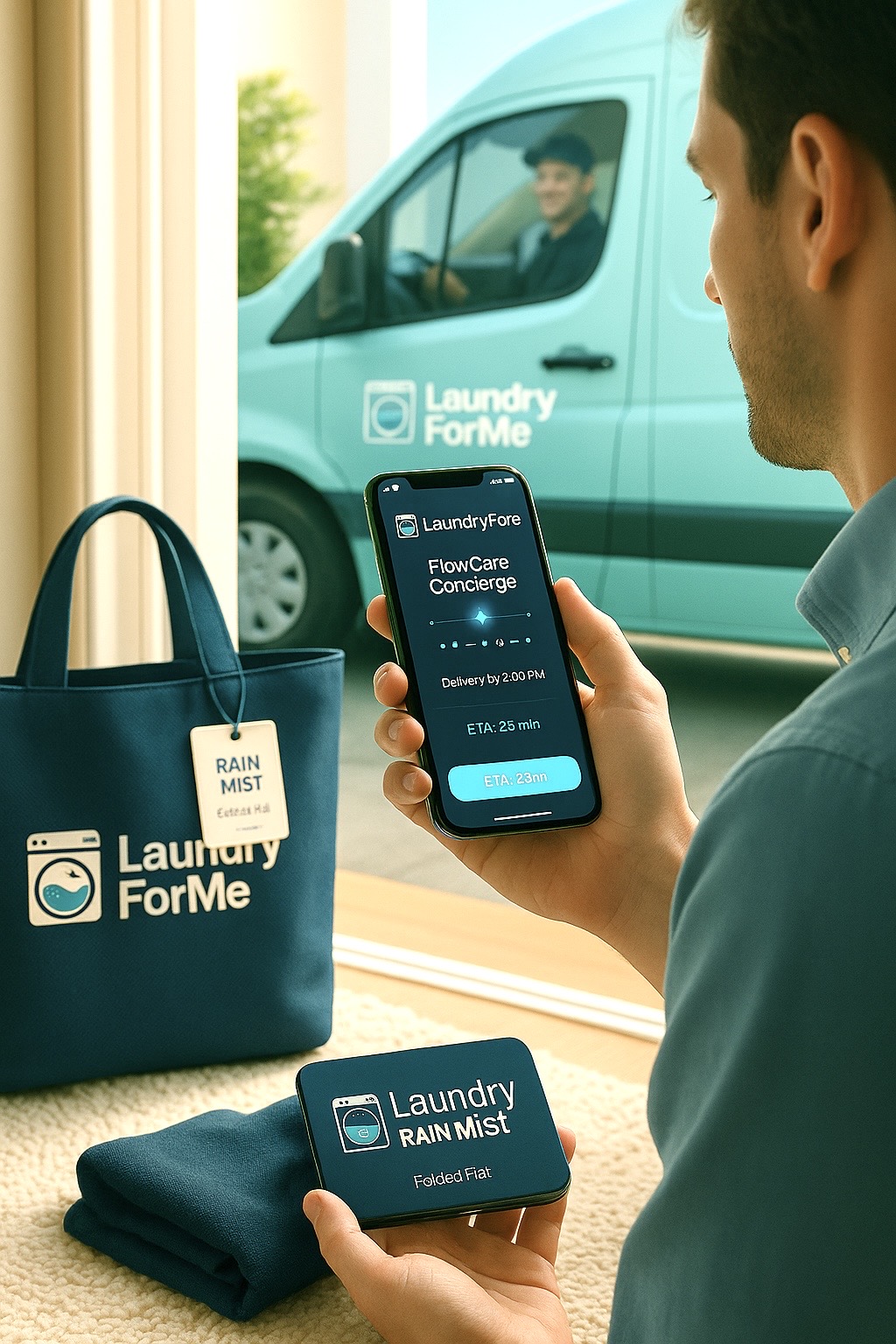 Laundry X - About Main Page - Laundry Webflow Template