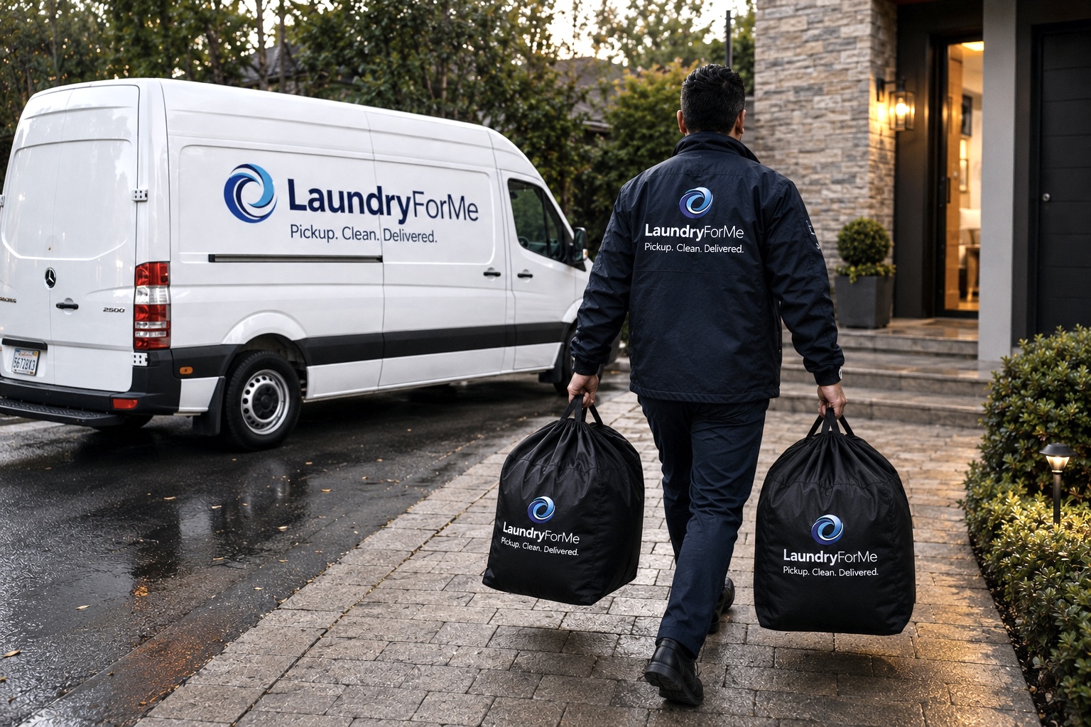 Responsive Design - Laundry X Webflow Template