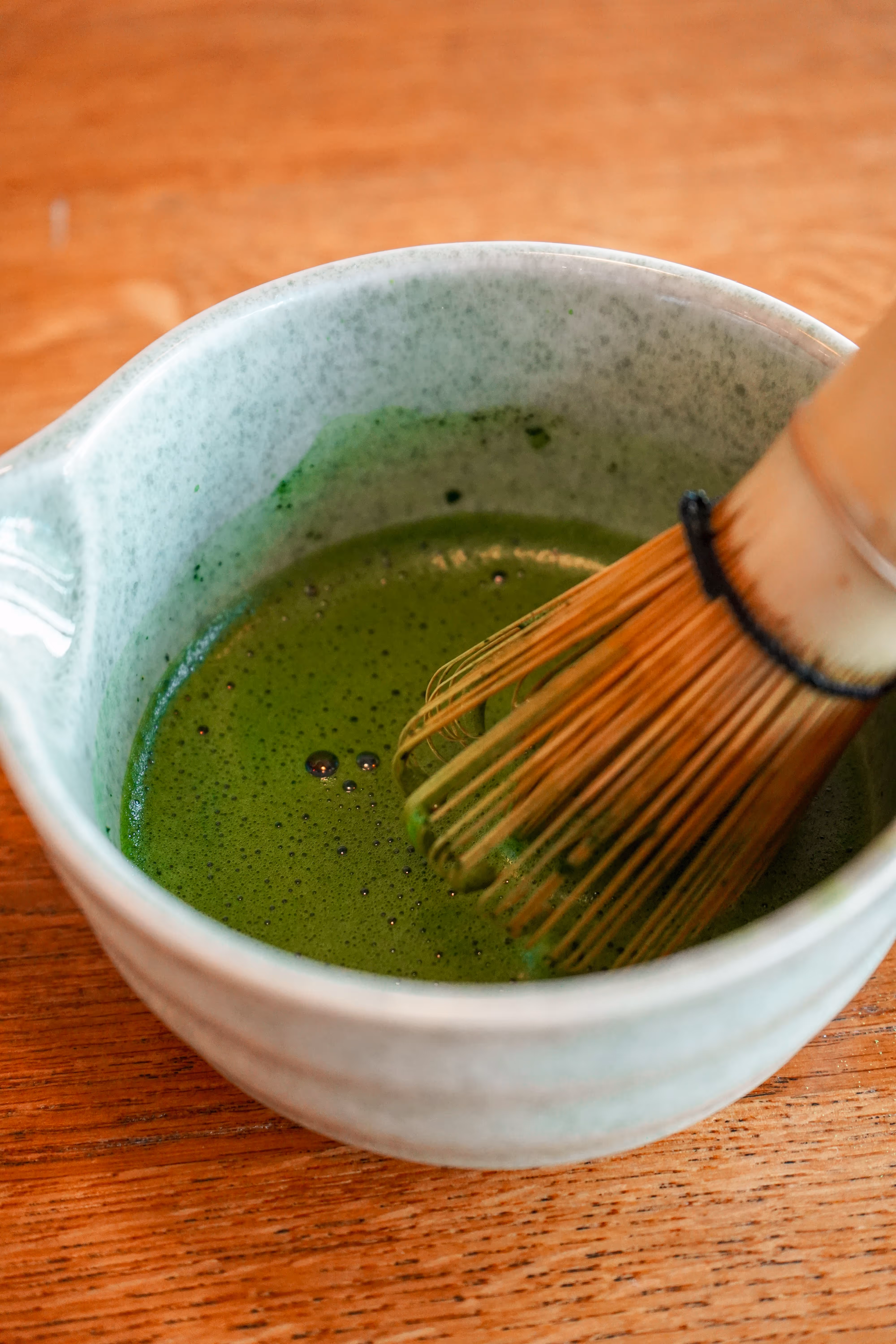 Traditioneller Matcha Tee im ZEN Restaurant Köln
