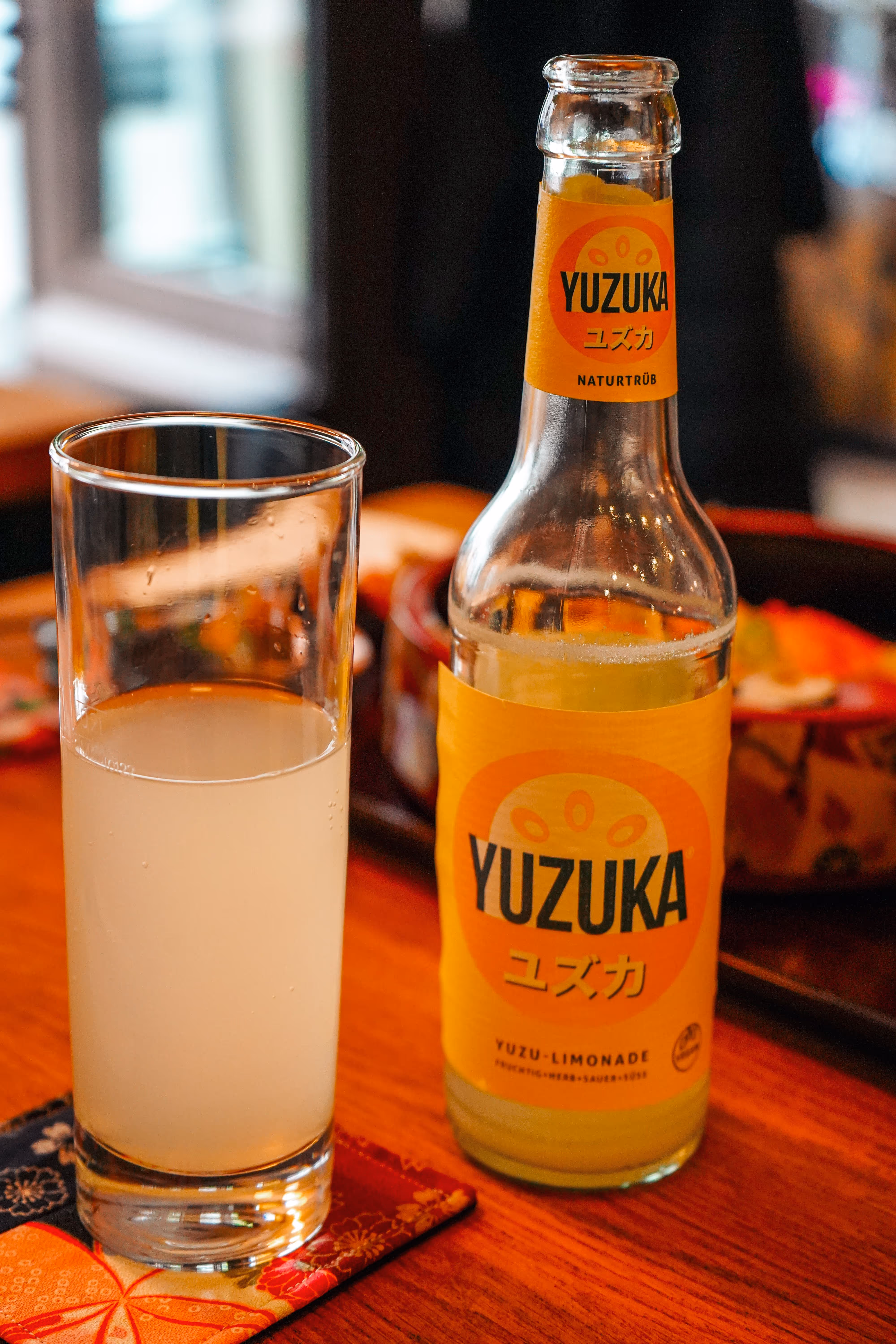 Erfrischendes Yuzu-Getränk im ZEN Restaurant Köln – authentische japanische Drinks