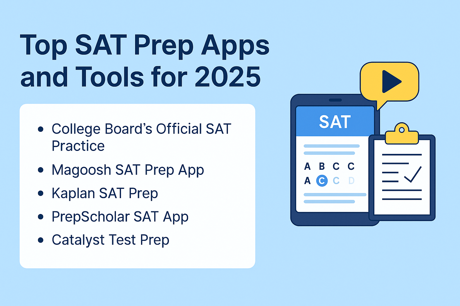 sat test, receive feedback analyzing, study materials engaging, taking pictures