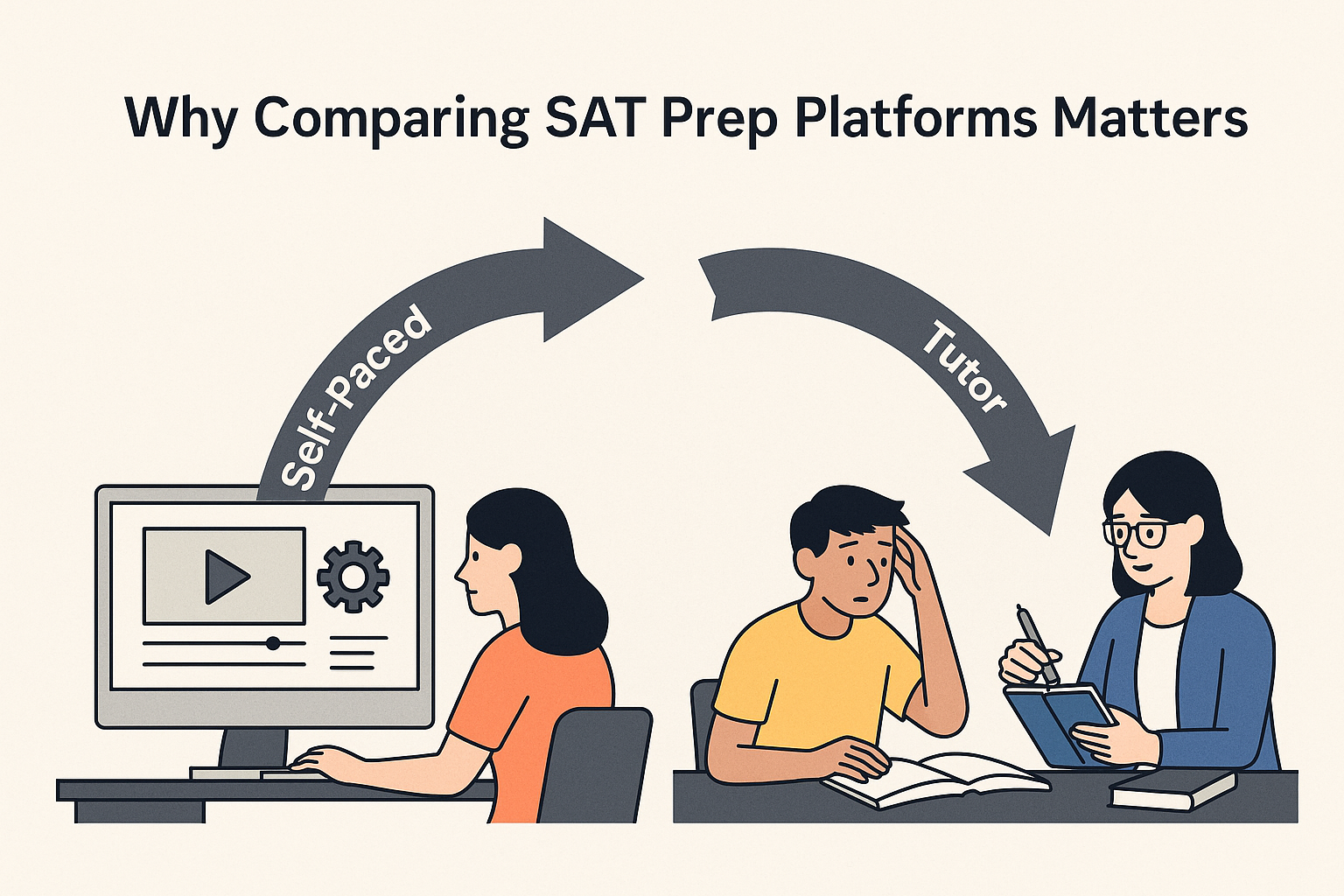 self paced course, hours of live instruction, unlimited prep course, 
