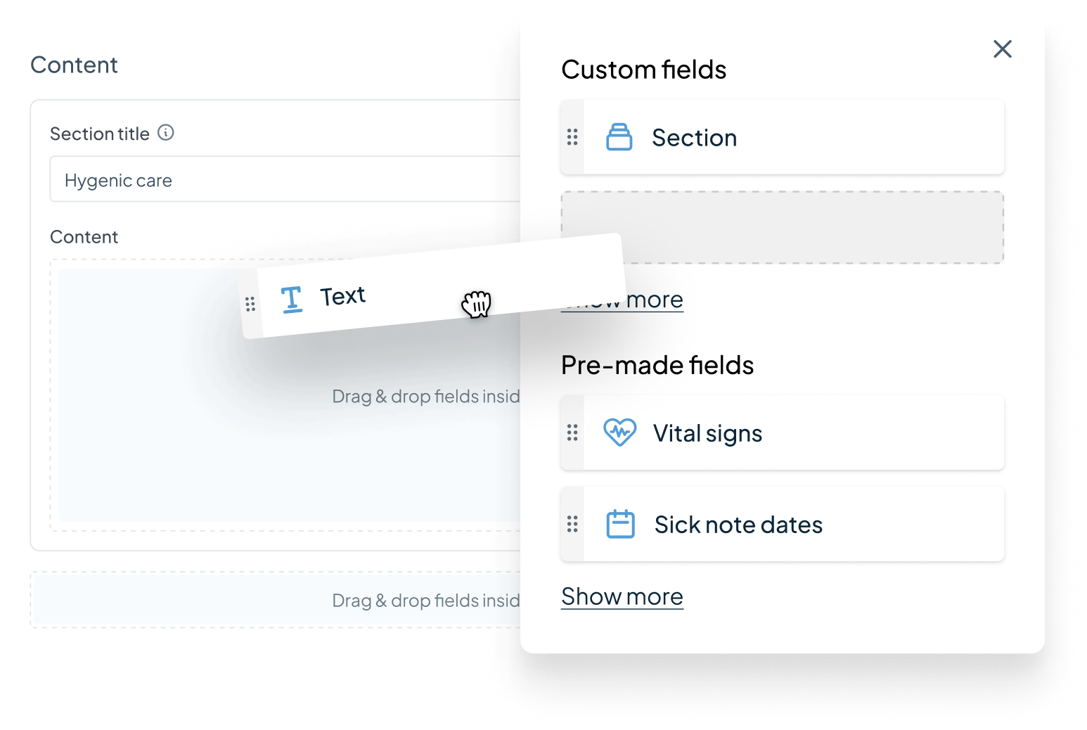 Example of how the Squire Platform is customizable