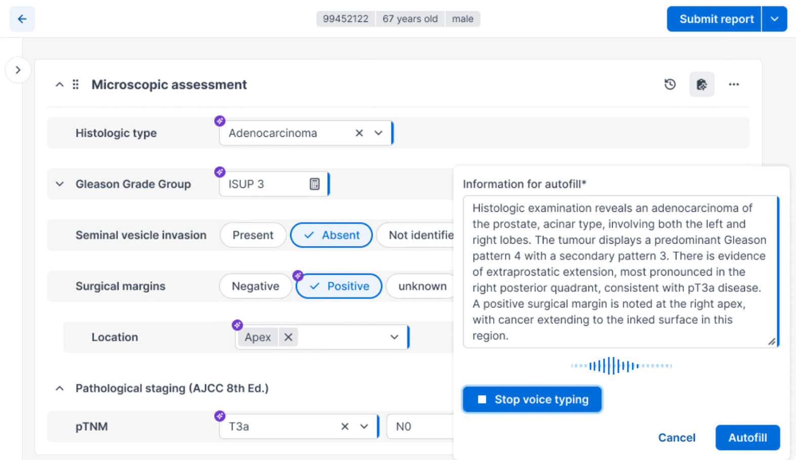 Squire integrated in the Tiro.health app