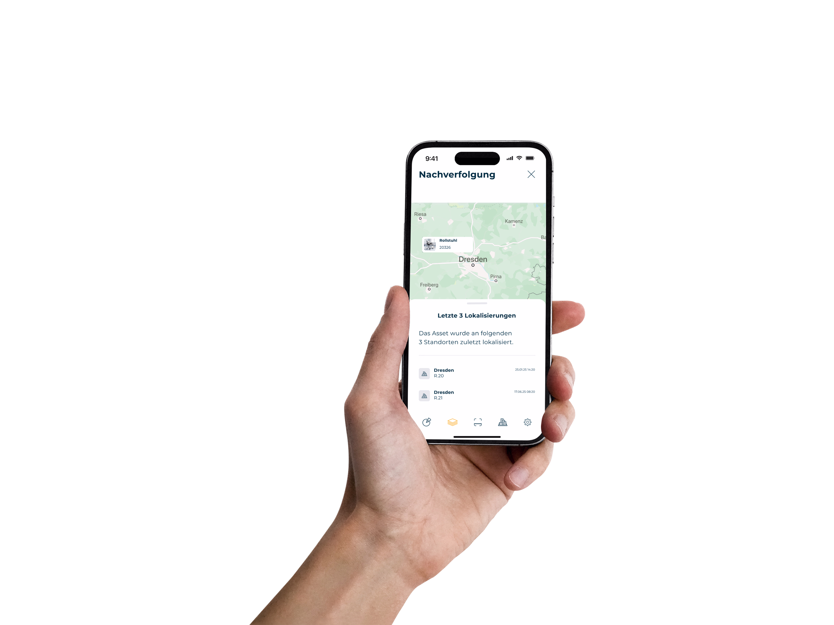 Healthcare use cases display on mobile