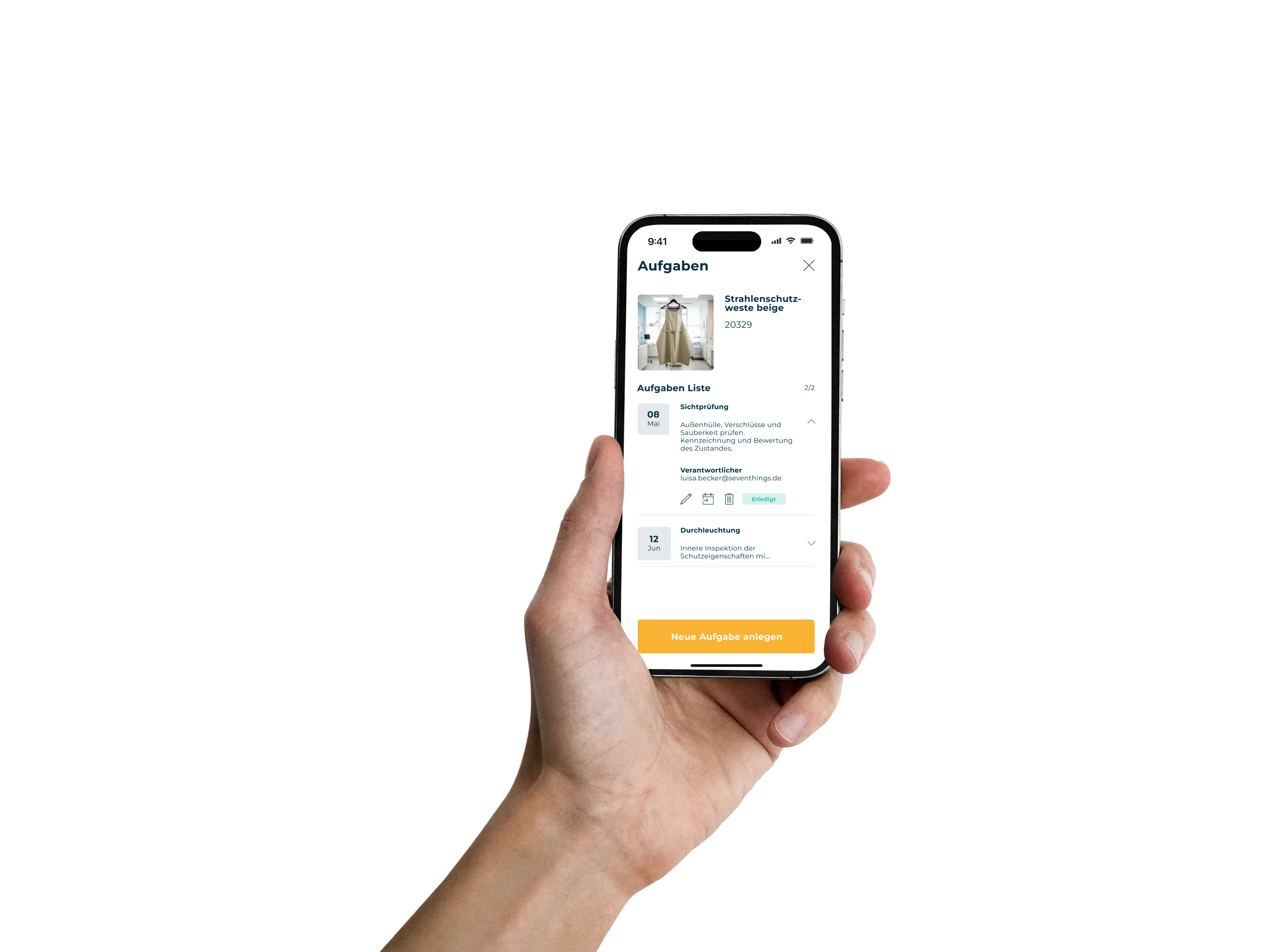 Healthcare use cases display on mobile