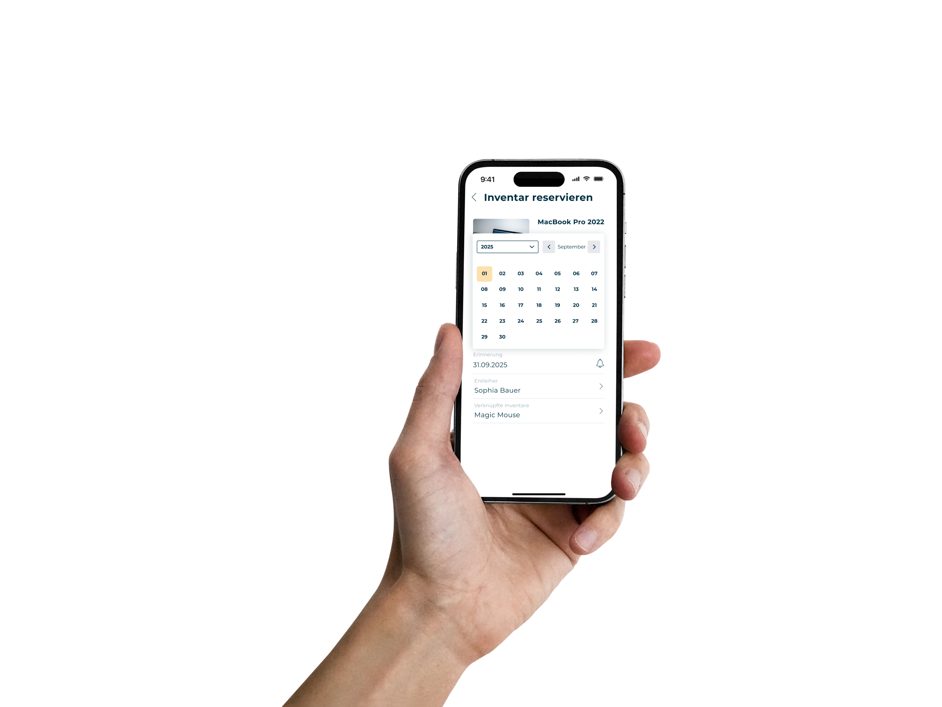 Platform dashboard on mobile display
