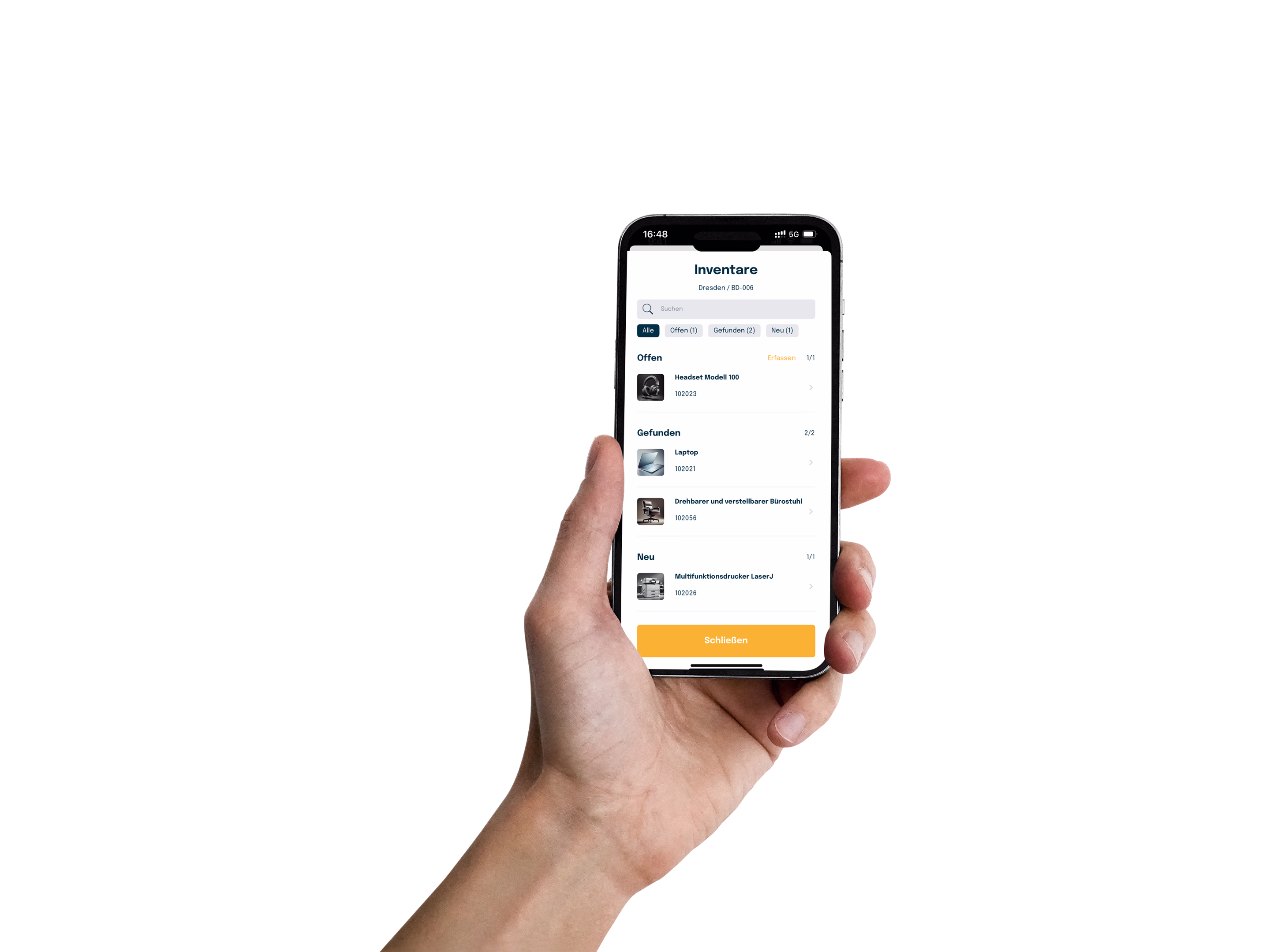 Platform dashboard on mobile display