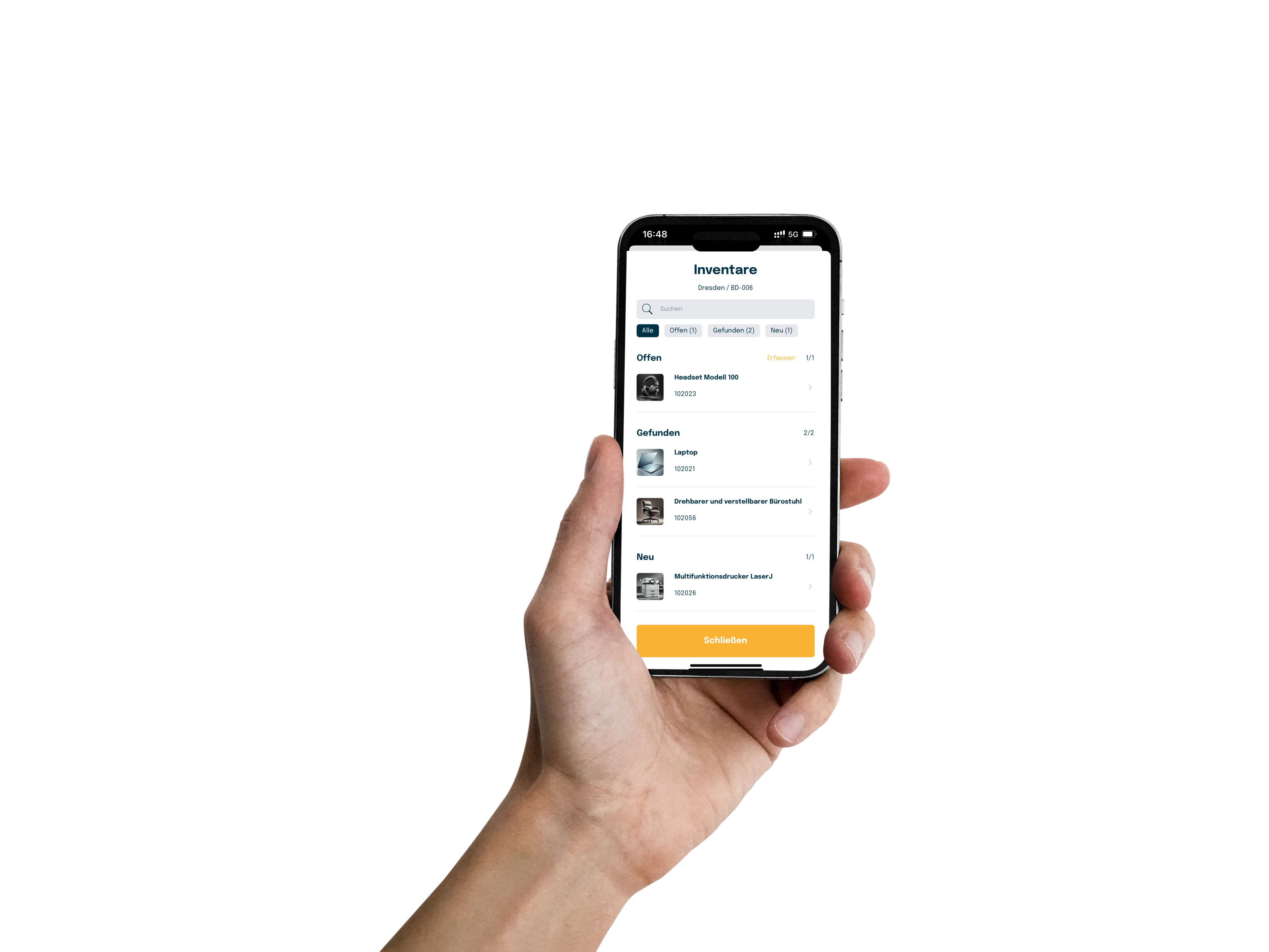 Platform dashboard on mobile display