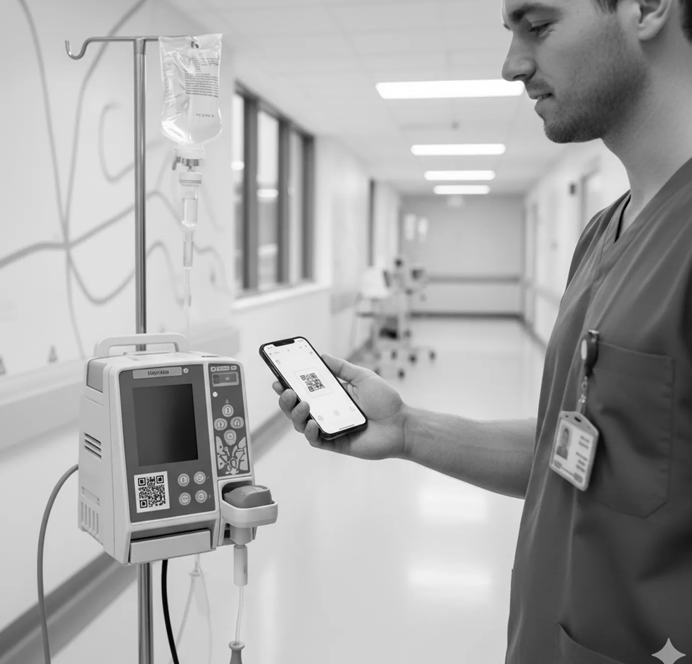 Hopsital worker