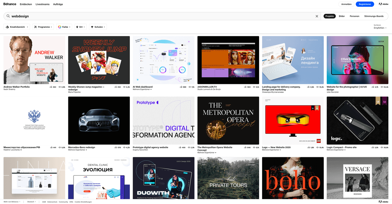 behance-website-screenshot
