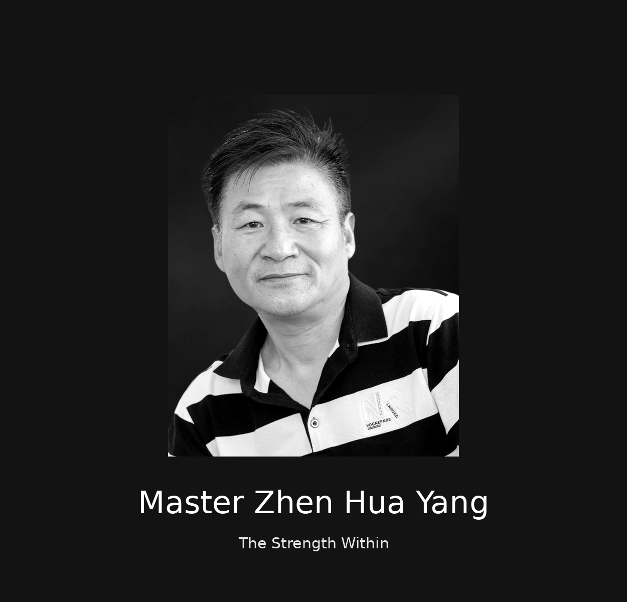 Master Zhen Hua Yang The Strength Within