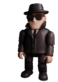 Supervoima Agent waving hand animation