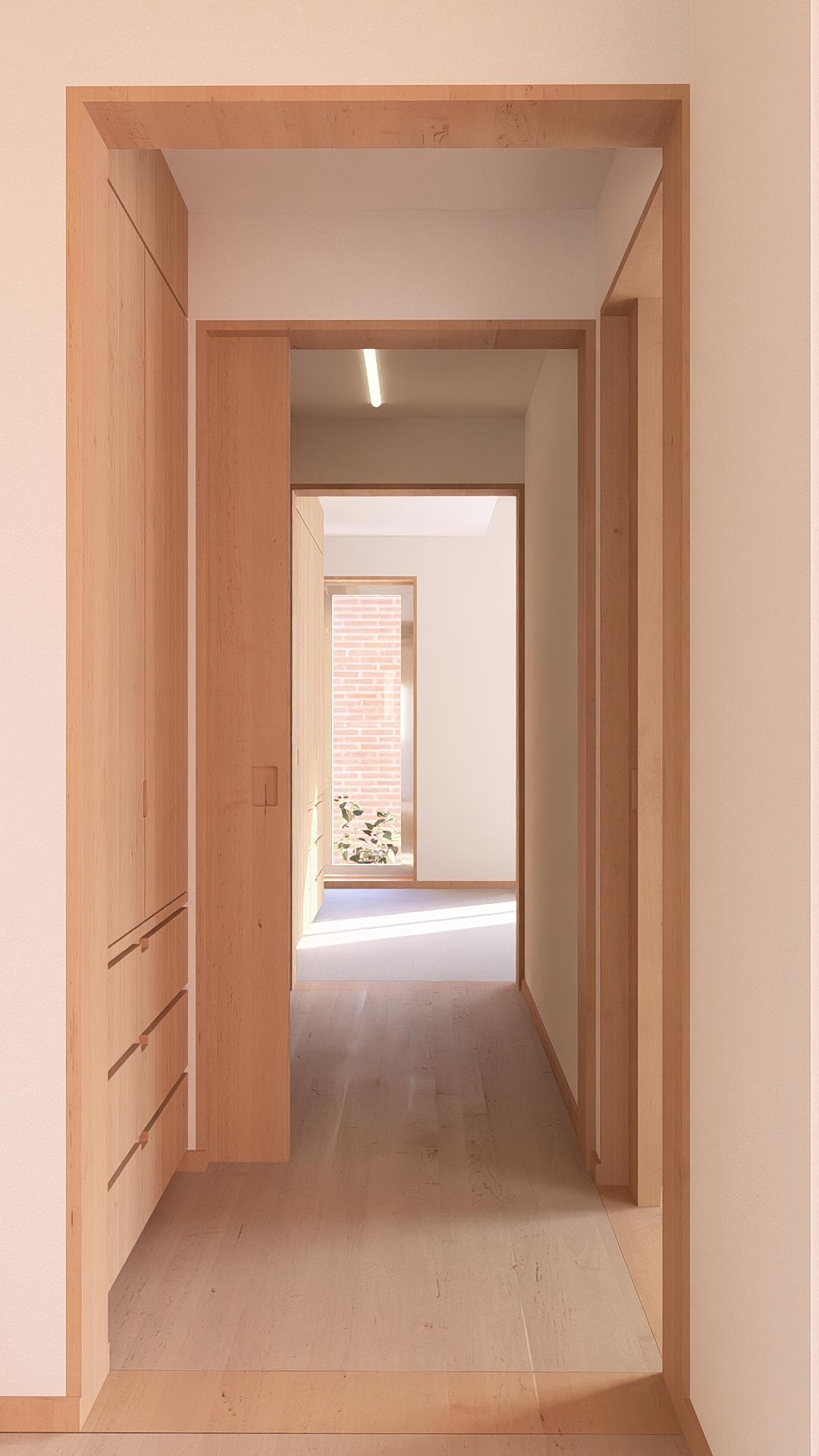 Interiors filled with natural light