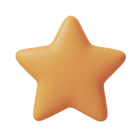 étoile en bronze