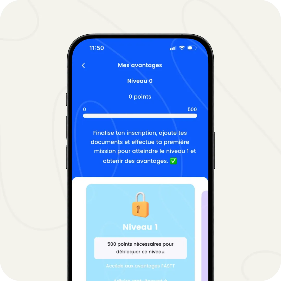 application tkcare - programme de fidélité