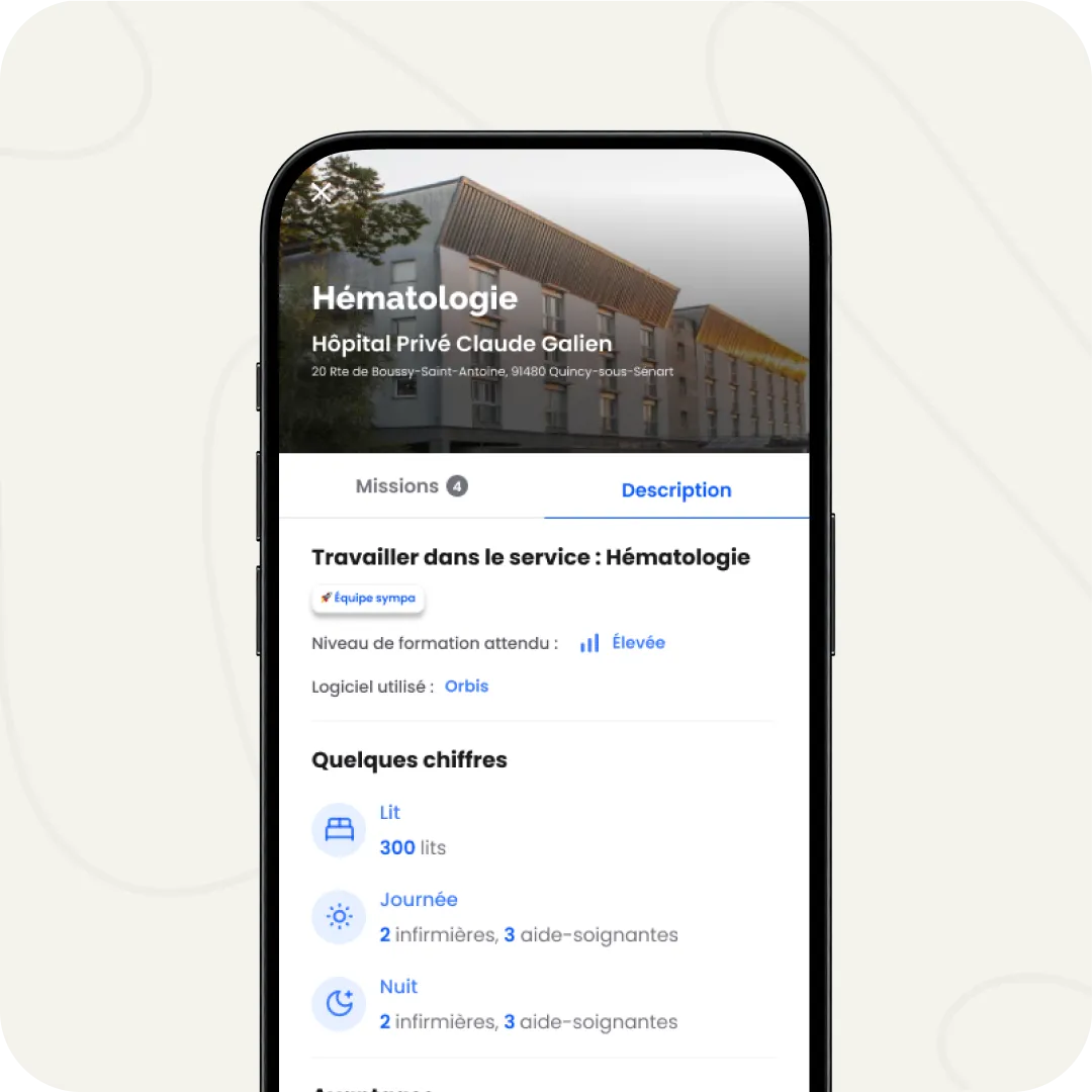application tkcare - mission board