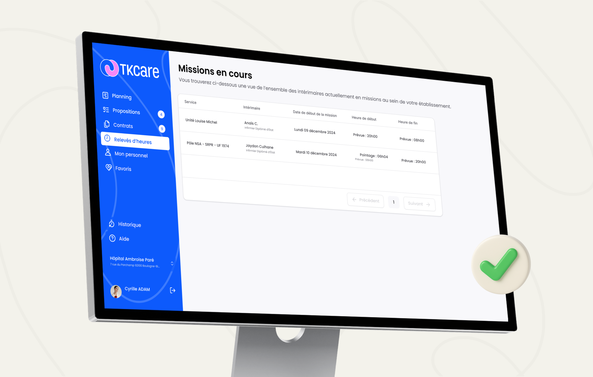 application tkcare gérez facilement