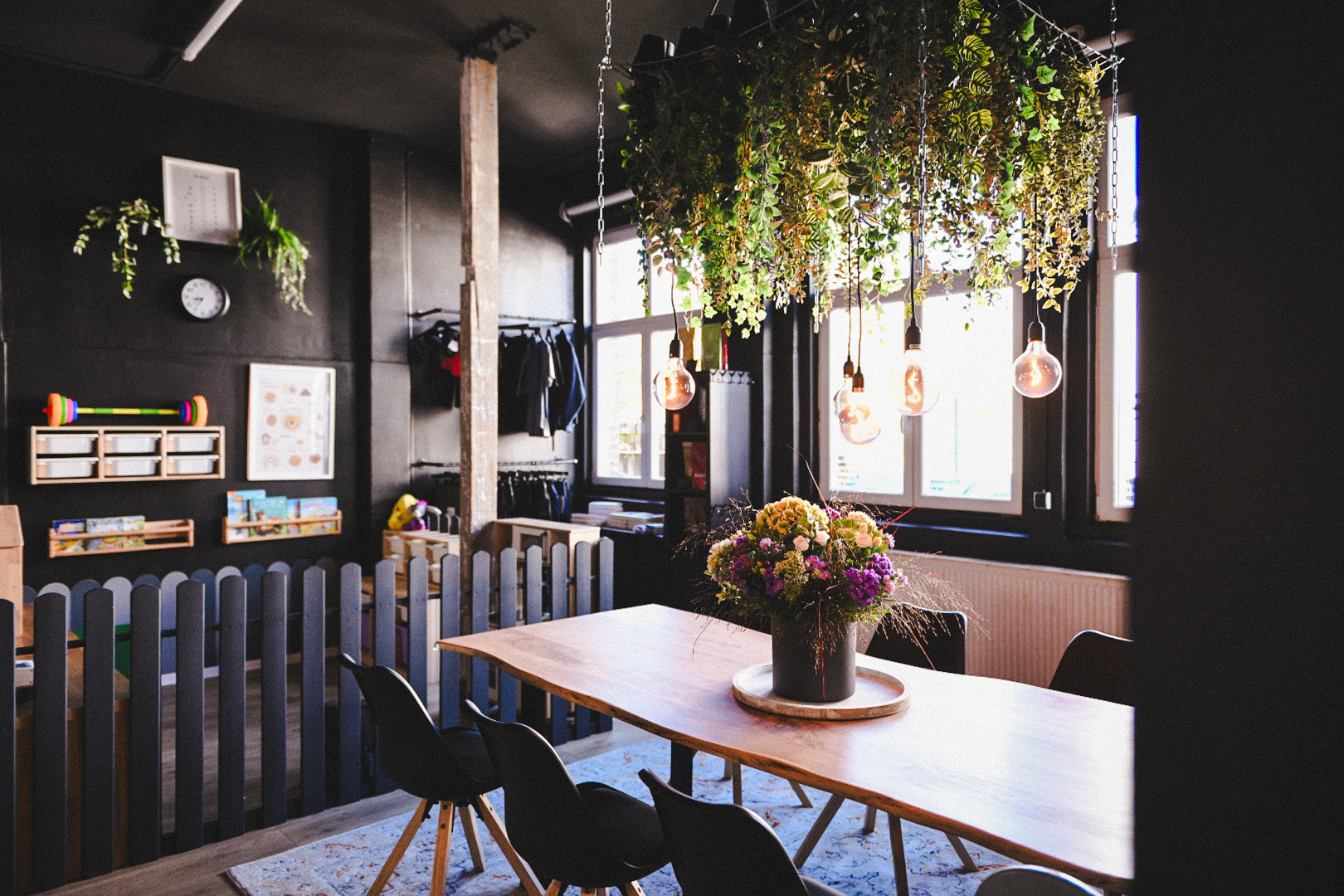 image of a dance instructor teaching a class