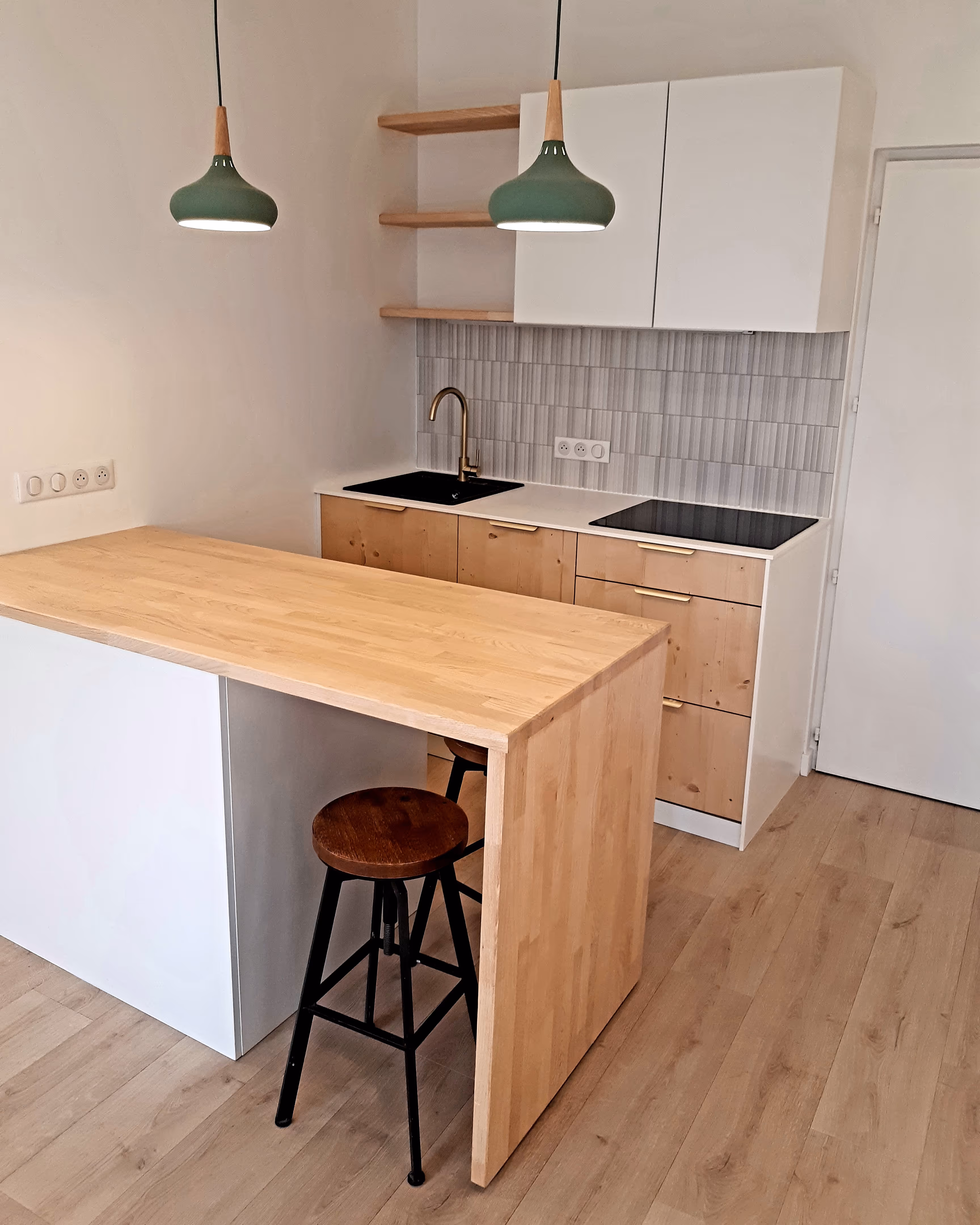 Cuisine réalisée par Aravis Menuiserie