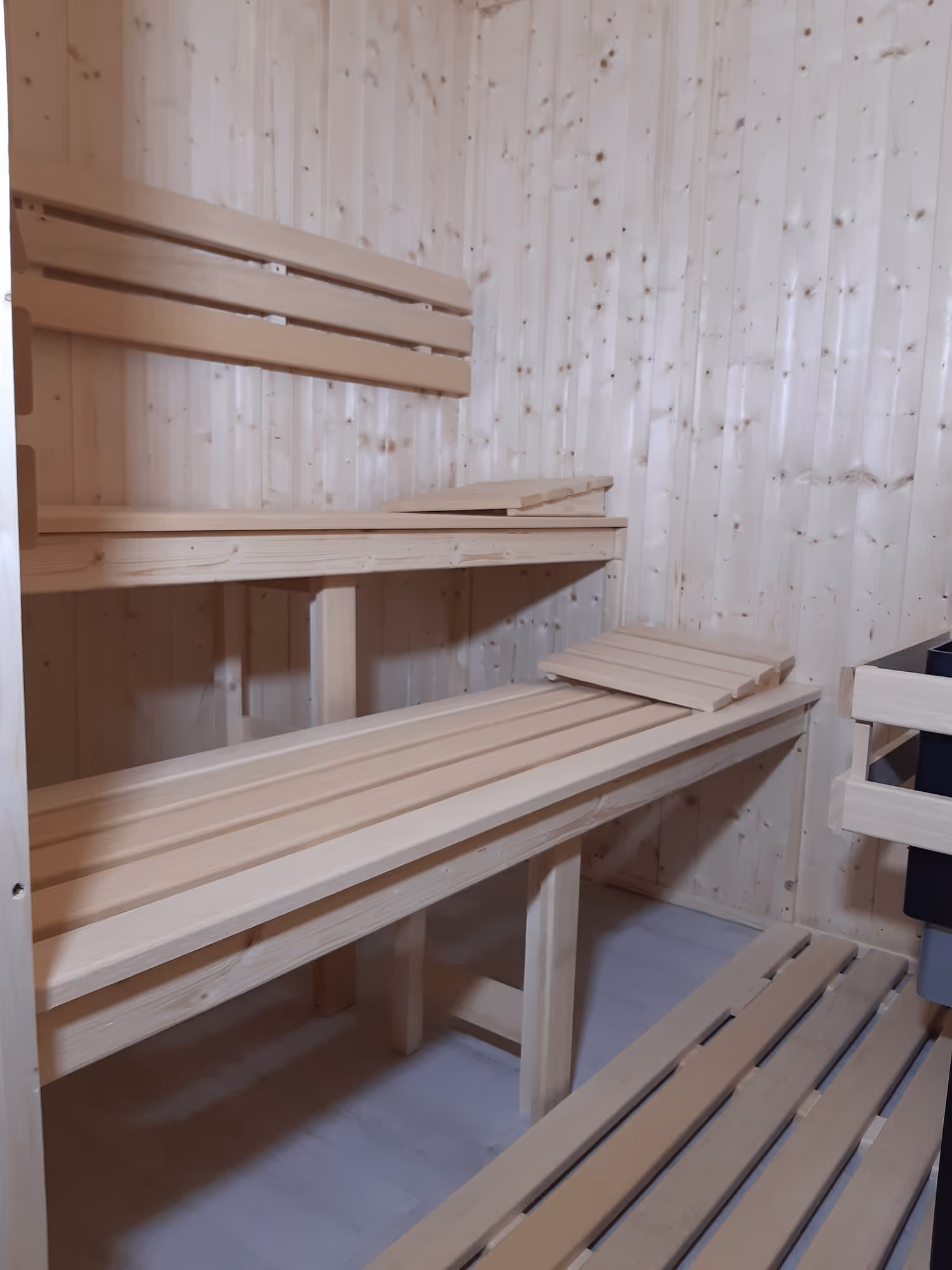 Sauna réalisé par Aravis Menuiserie