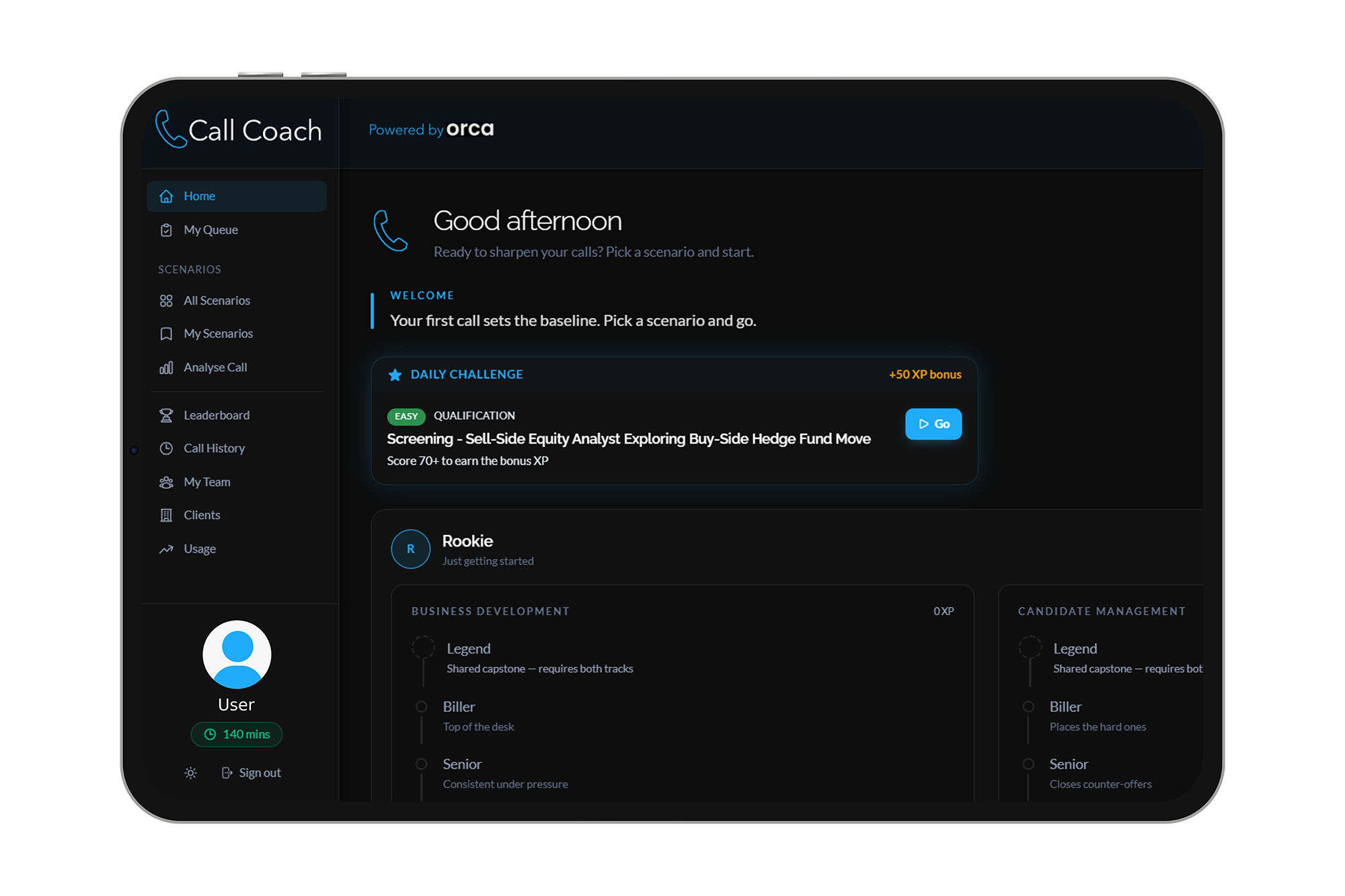 ORCA platform