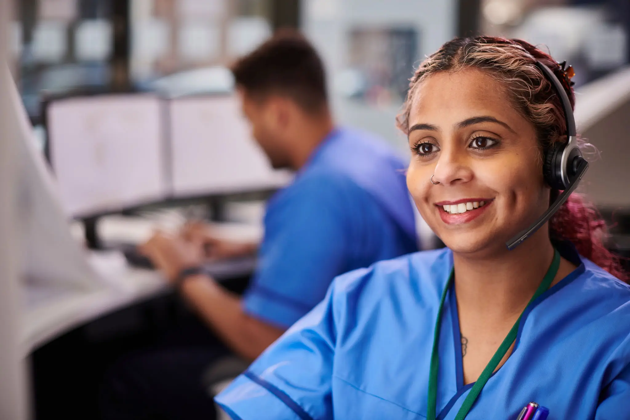 Advocacy support specialist helping a member