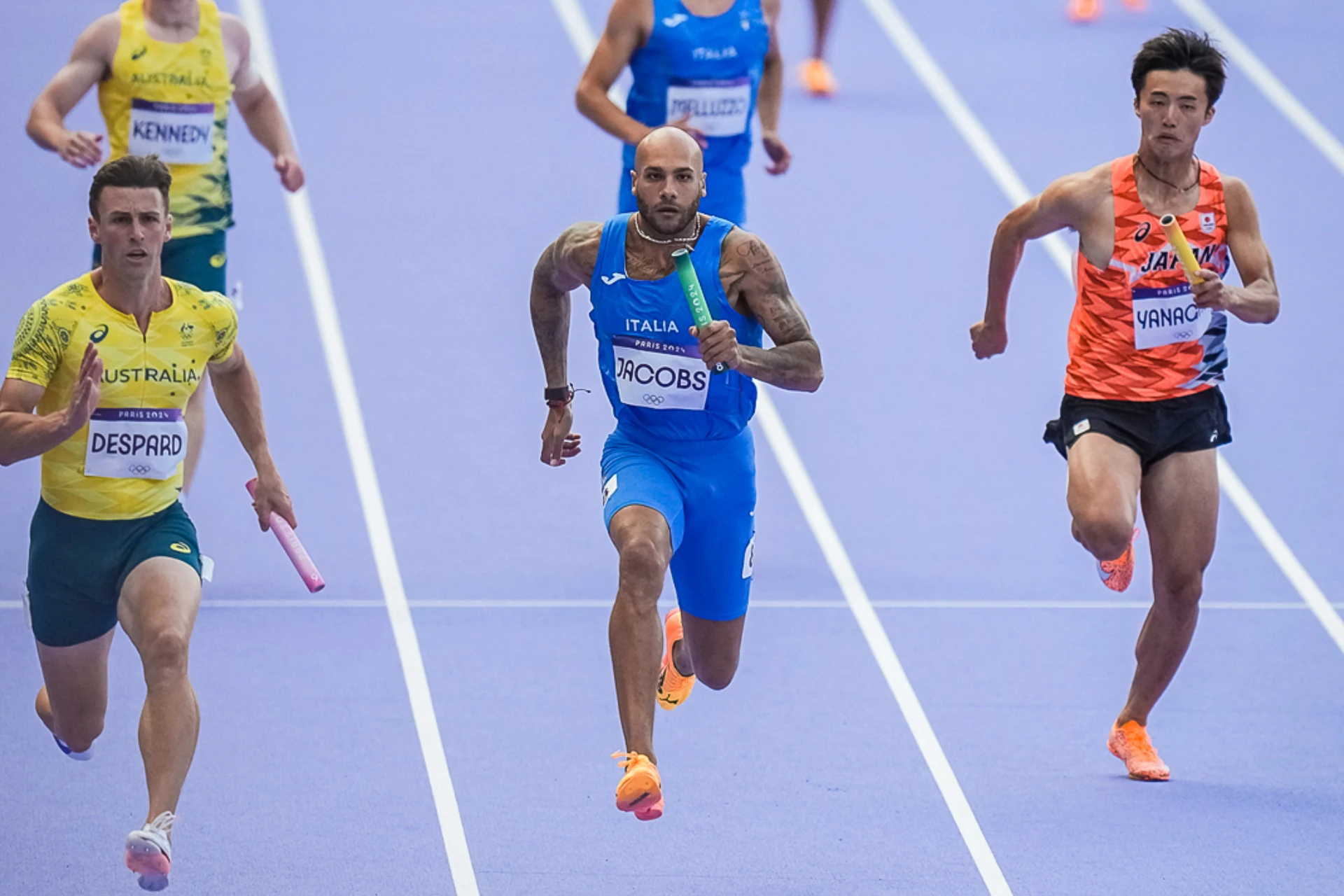 The Athlete - Percorri i traguardi di Lamont Marcell Jacobs - Olimpiadi di Parigi 2024 - Staffetta 4x100 metri