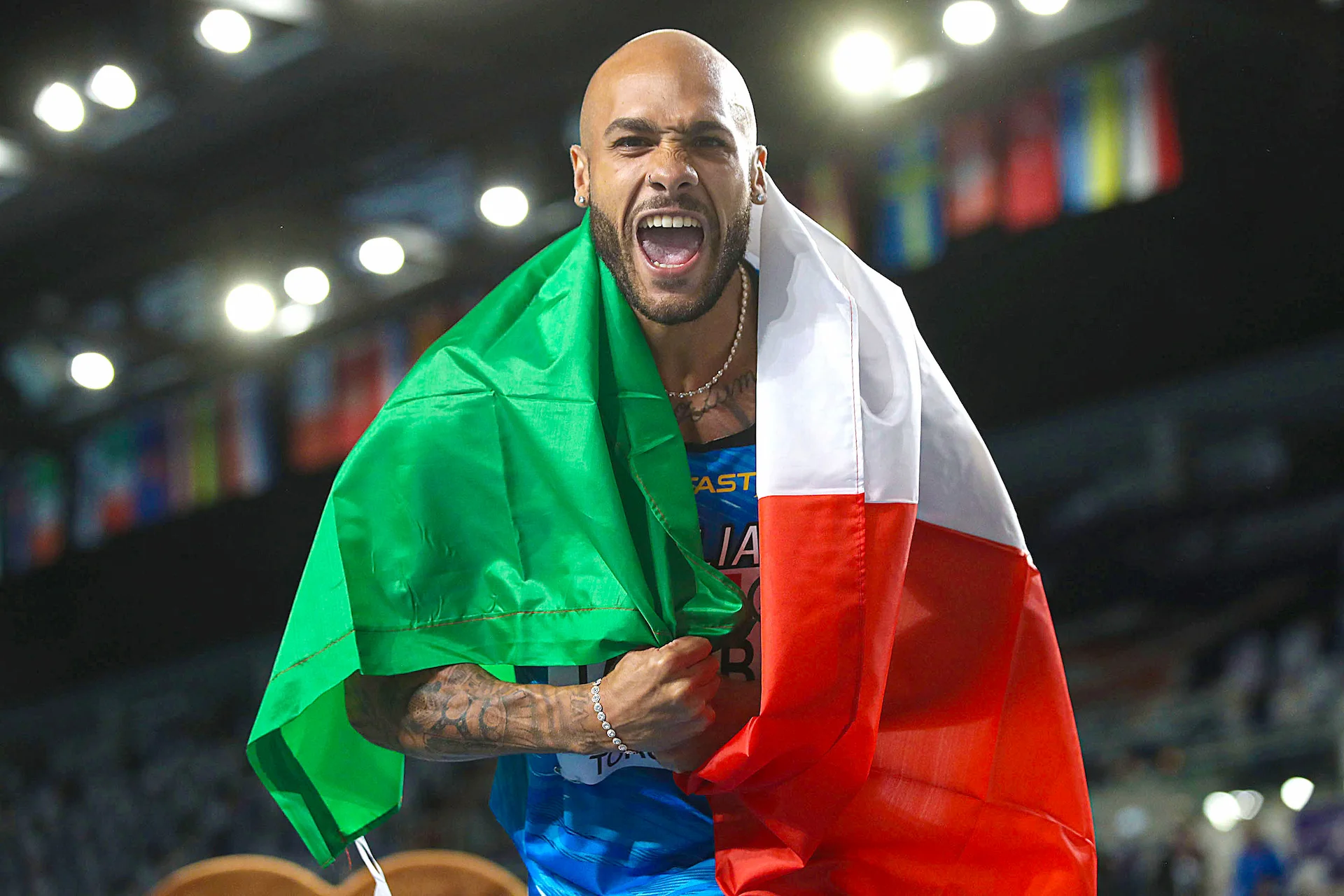 The Athlete - Percorri i traguardi di Lamont Marcell Jacobs - Campionato Europeo 2021 indoor - 60 metri