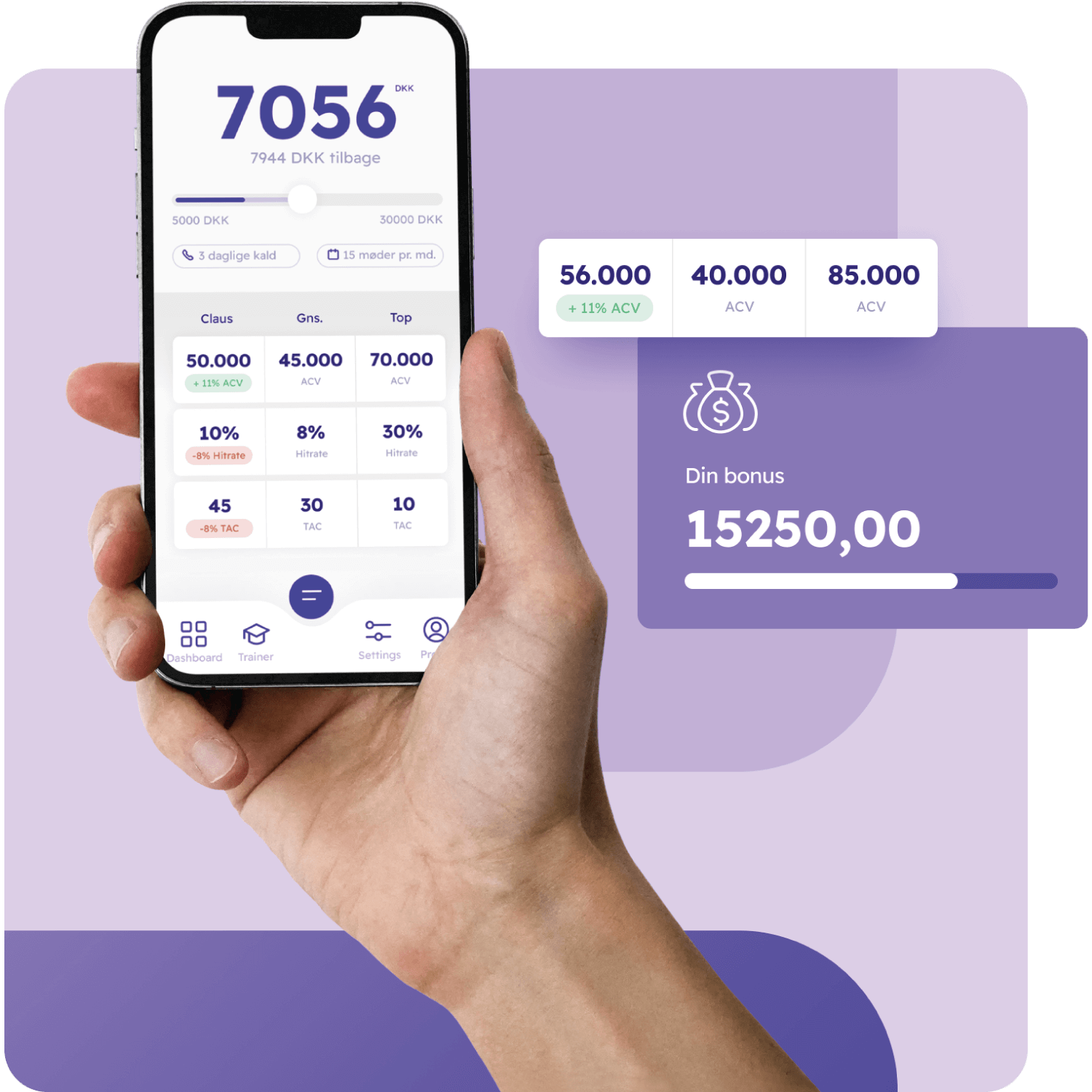 [interface] screenshot of core features interface (for an ai marketing tech company)