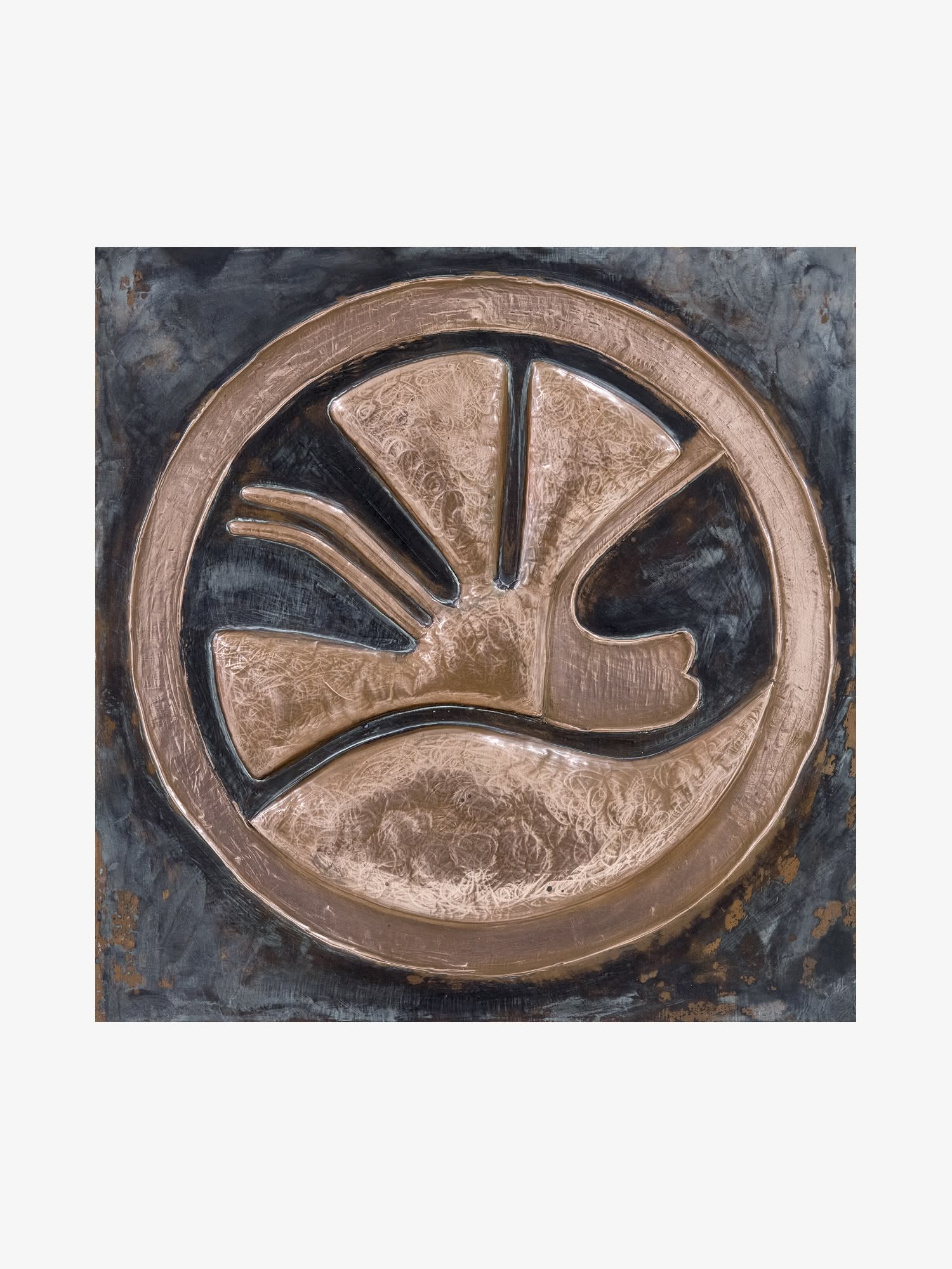 Aube cuivre, 31 x 32 cm, 1983