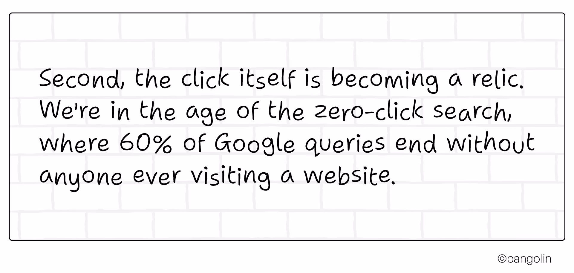 Zero-click search impact on IT services SEO: 60% of Google queries end without website visits in 2025, changing tech company SEO strategies