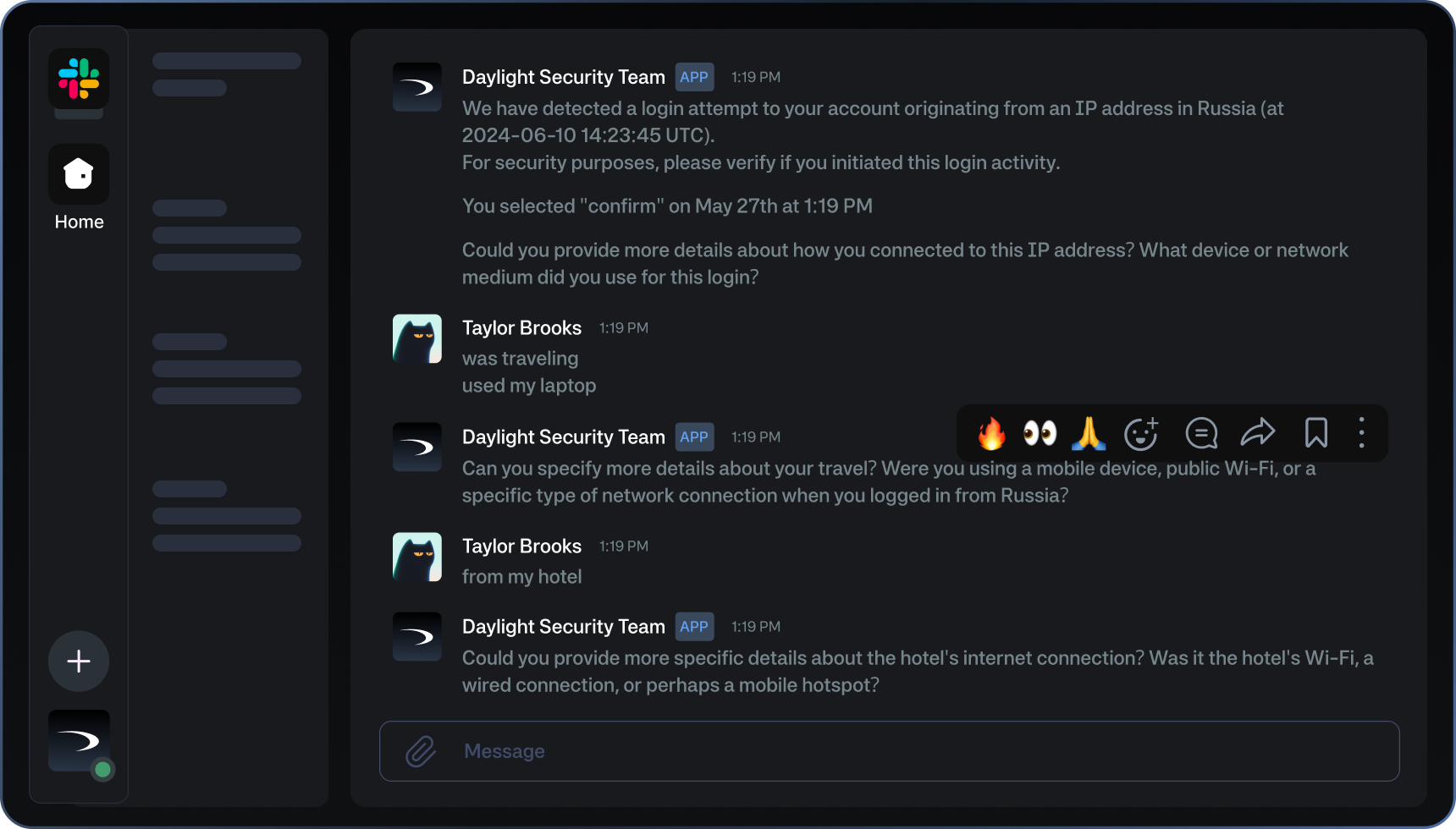 Agentic AI Investigation and Response