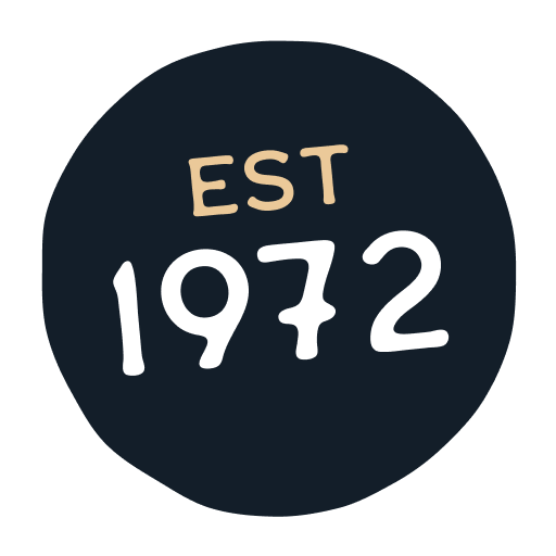 Established 1972 badge