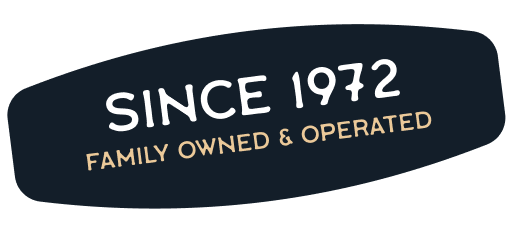 Since 1972 Family Owned and Operated Badge