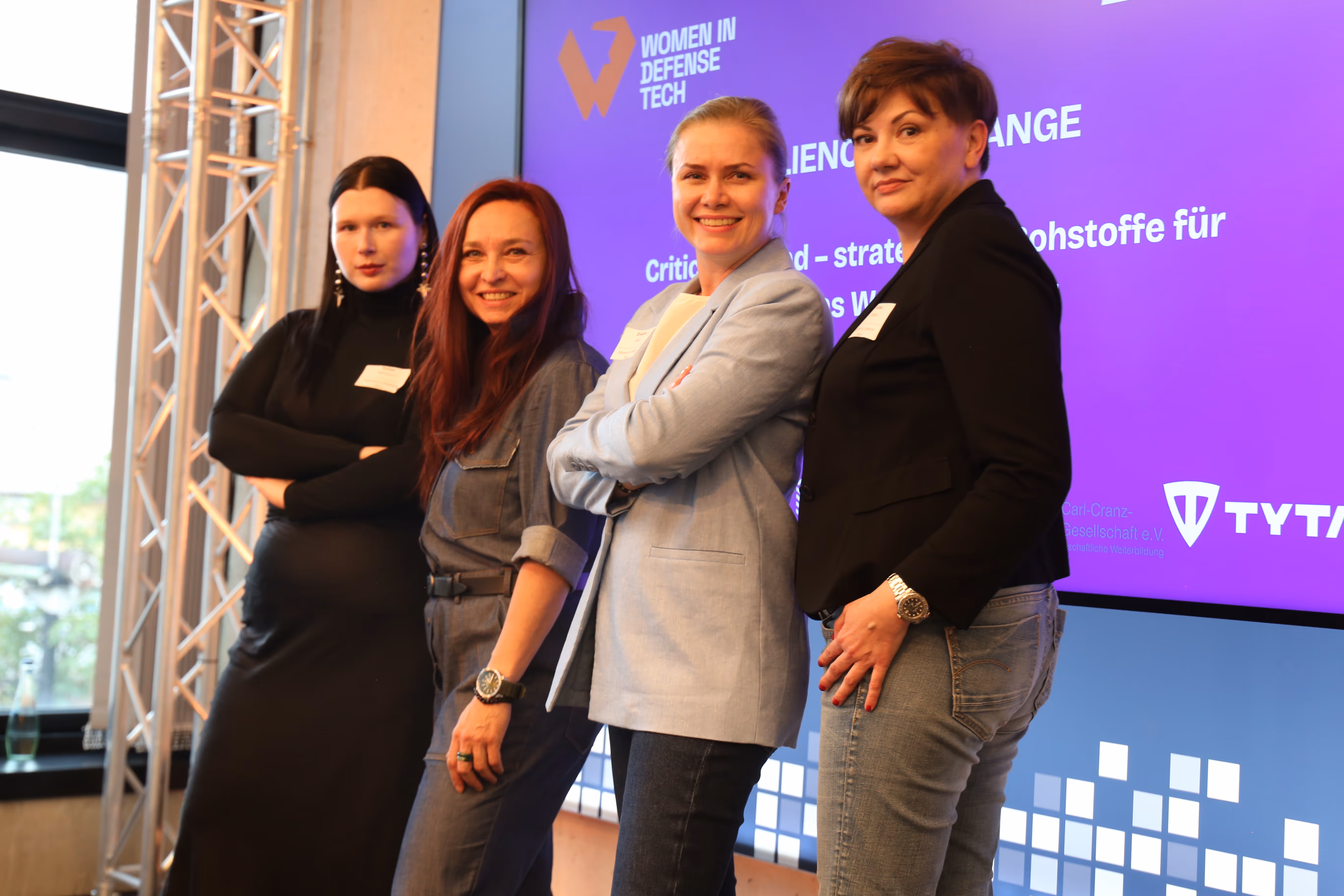 Photo from the Women in Defense Tech event