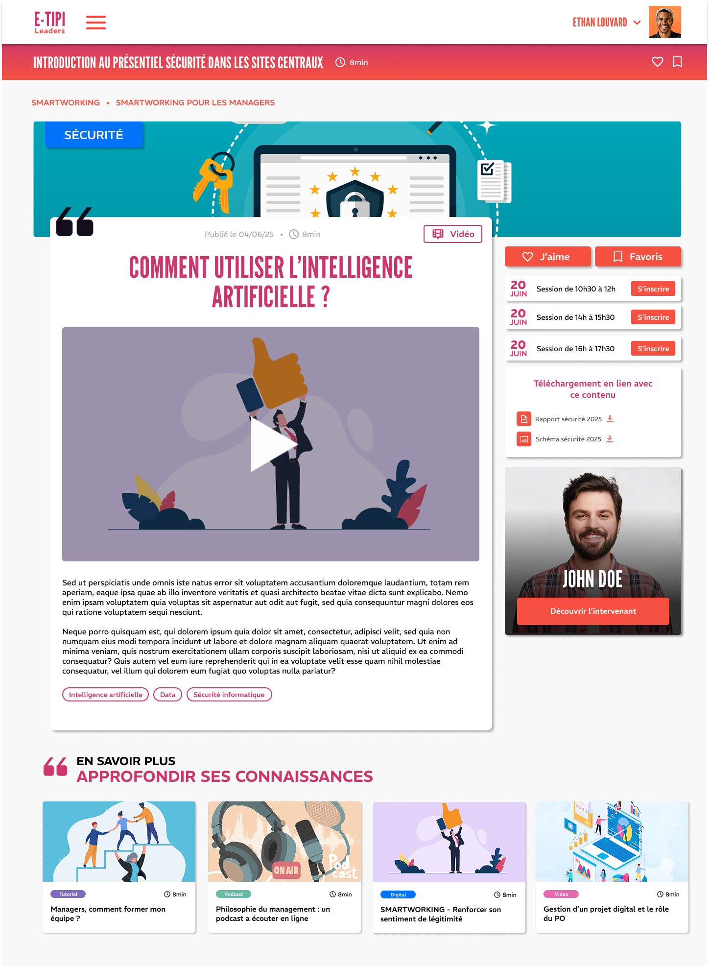 Page Intérieure E-TIPI LEADERS