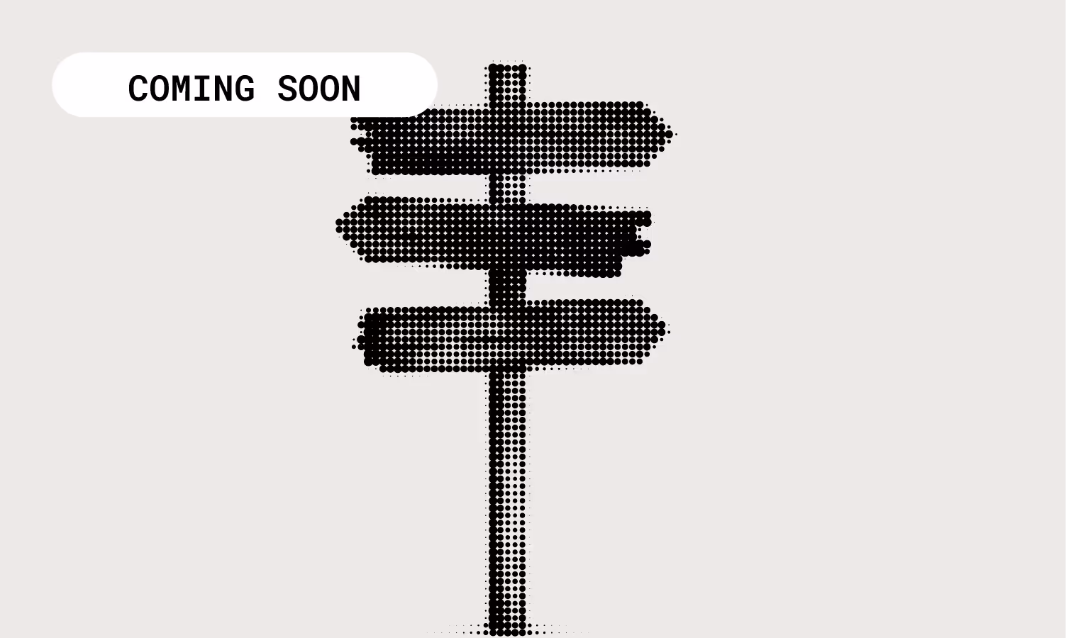 A multi directional sign