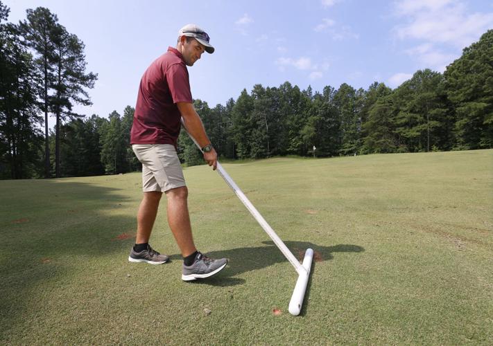 Travis Roberson installs Spiio sensors for water conservation research