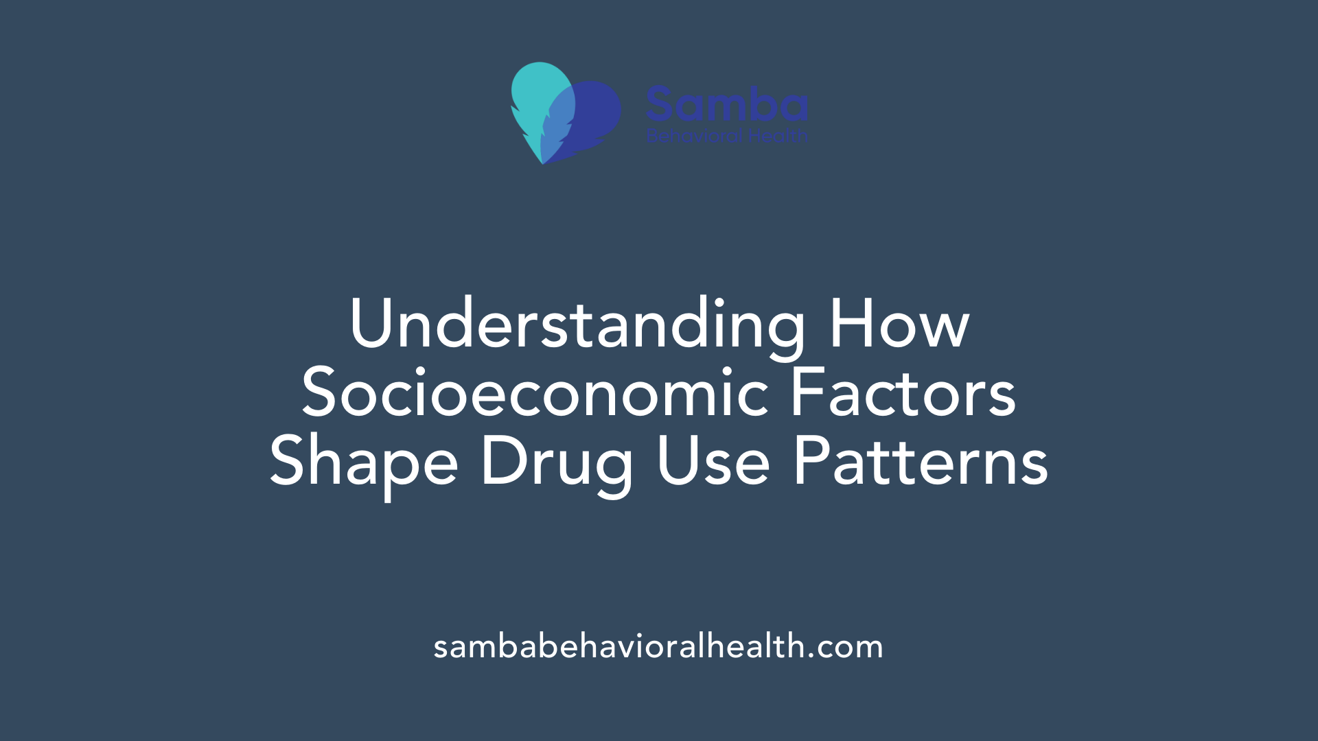 Understanding How Socioeconomic Factors Shape Drug Use Patterns