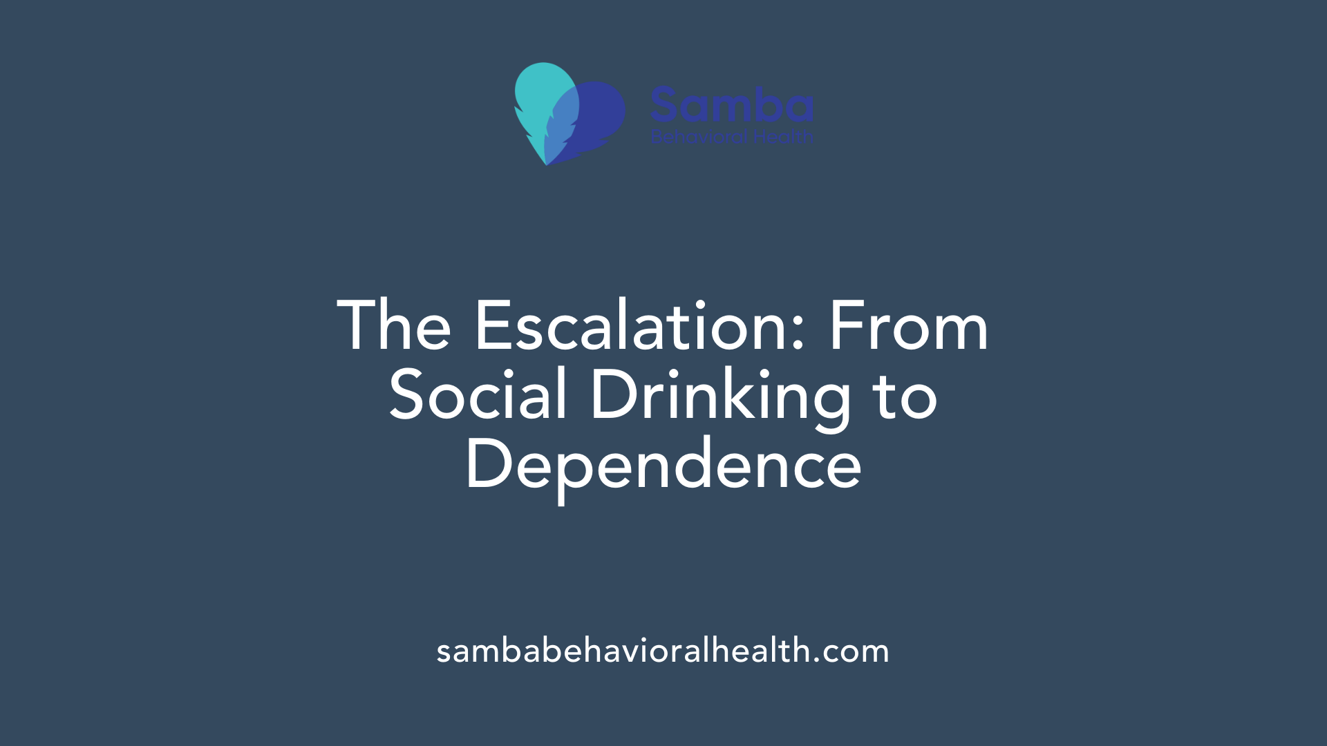 The Escalation: From Social Drinking to Dependence